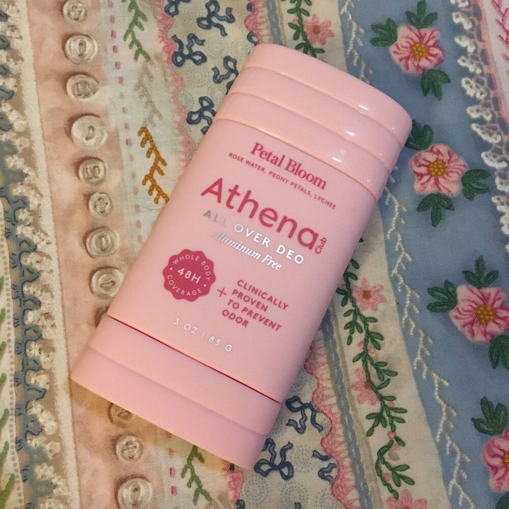 Athena Club All Over Deo Petal Bloom Aluminum Free Deodorant 3 oz New